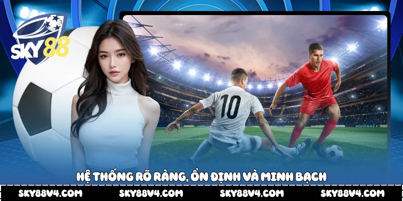 Hệ thống rõ ràng, ổn định và minh bạch